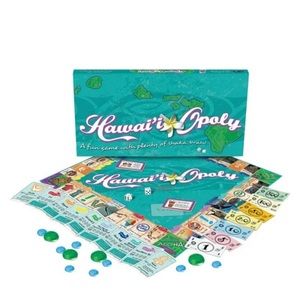 HawaiiOpoly Hawaii Opoly Monopoly Board Game Brand New